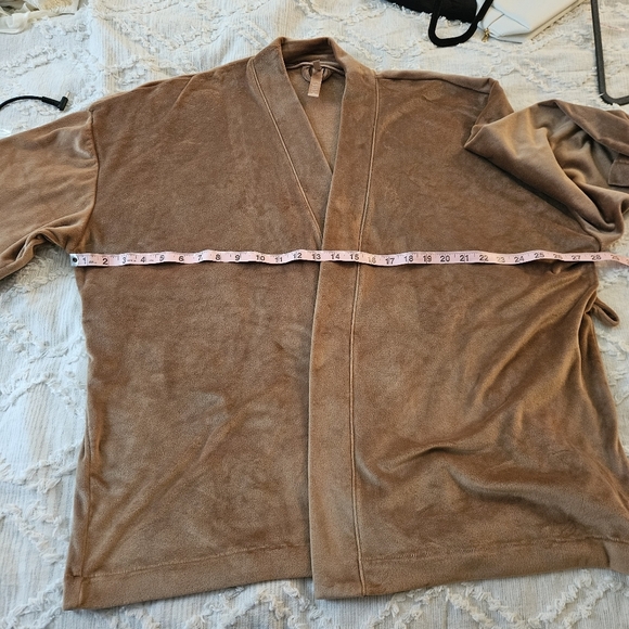 Skims Velour Sleep Robe in Sienna XS Missing The Belt - Picture 4 of 8